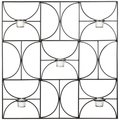 Safavieh Votive Wall Decor - Black Powder Coated WDC1007A